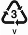 Recycling Plastic Symbol 3